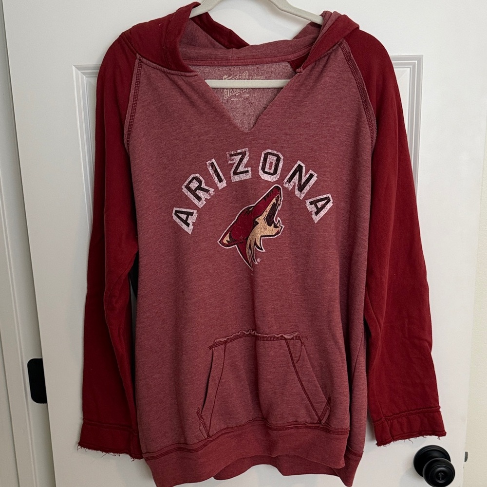 Original Retro Brand Red Arizona Hoodie